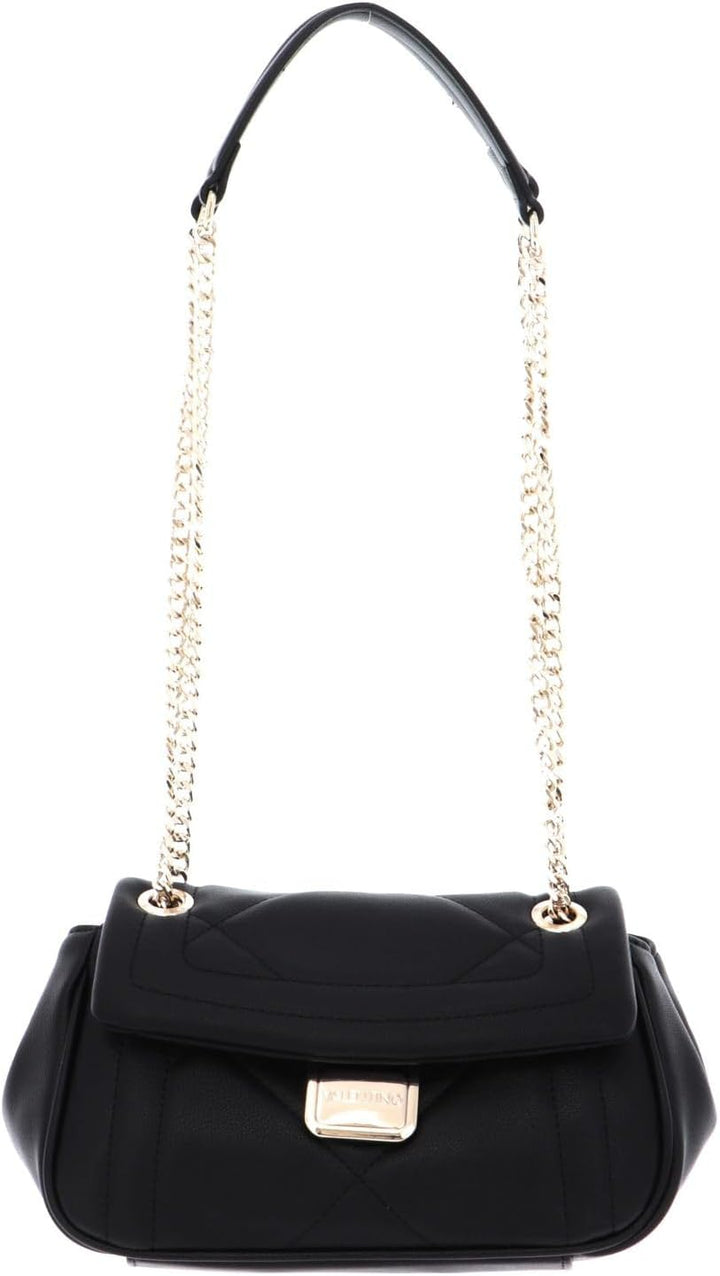 Valentino Damen Perla Satchel Nero, Nero