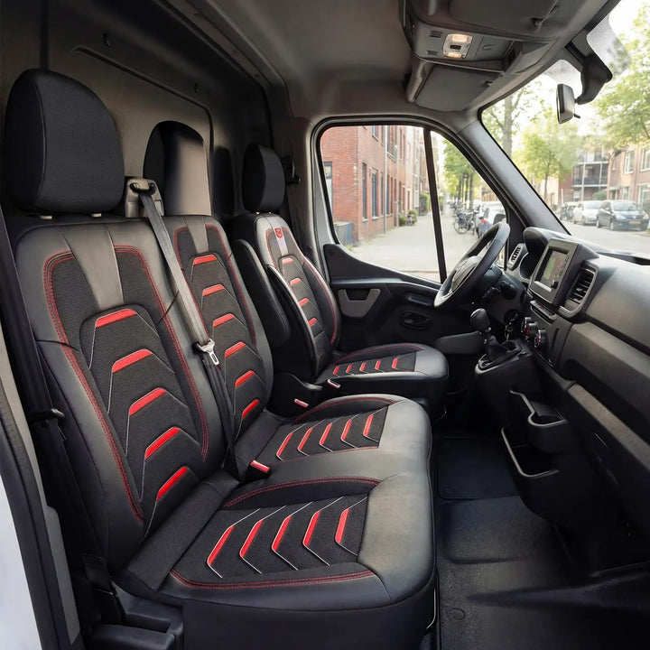 Autositzbezüge Universal 2+1 für Renault Master (2011-2023), Opel Movano (2011-2021) Nissan NV400(20