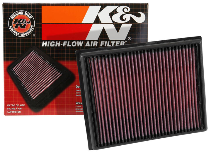 K&N 33-2793 Motorluftfilter: Hochleistung, Prämie, Abwaschbar, Ersatzfilter,Erhöhte Leistung, 1996-2