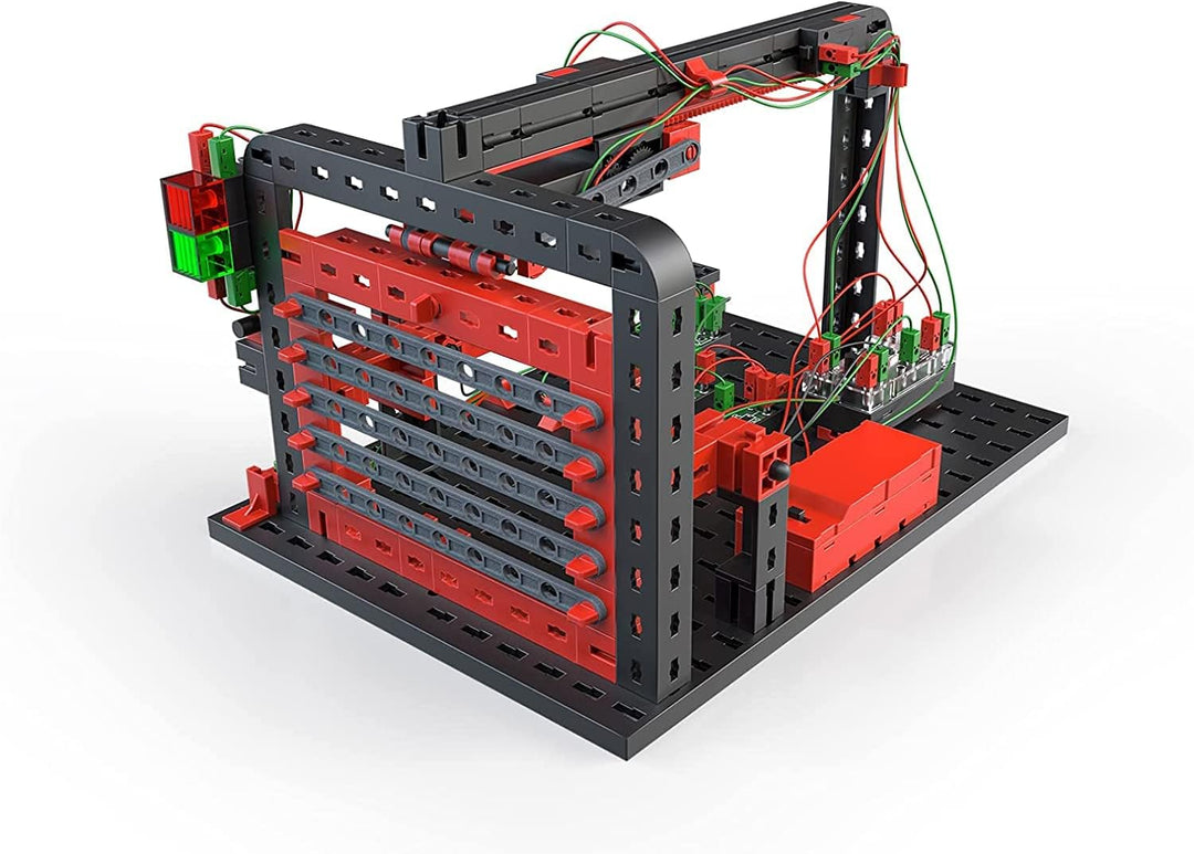 fischertechnik 559883 PROFI E-tronic – Elektronik Bausatz für Kinder ab 9 Jahren, Experimentierkaste