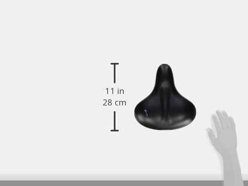 Selle Royal 2205621000 Sattel, schwarz, 27 x 25 x 10 cm