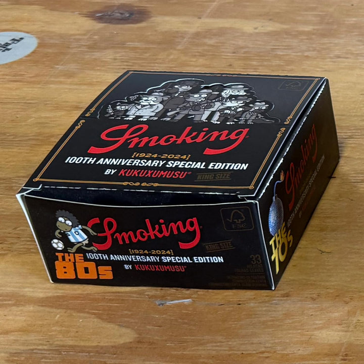 Smoking 50 STK kukuxumusu' - Slim Size - 33 Blättchen - Papers, Schwarz