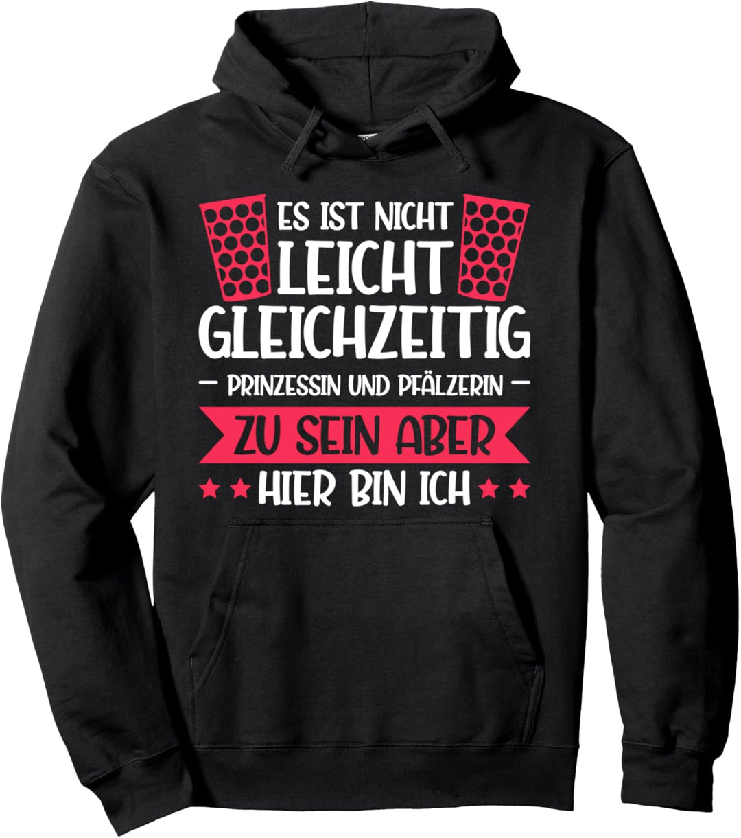 Schorle Dubbeglas Pfälzerin Pfalz Weinfest Pullover Hoodie