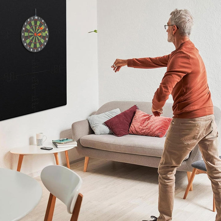 Dartscheibe Wandschutz, Dartboard Wandschutz, Dartboard Rückwand, Spleissbare Dartboard Rückseite, Q