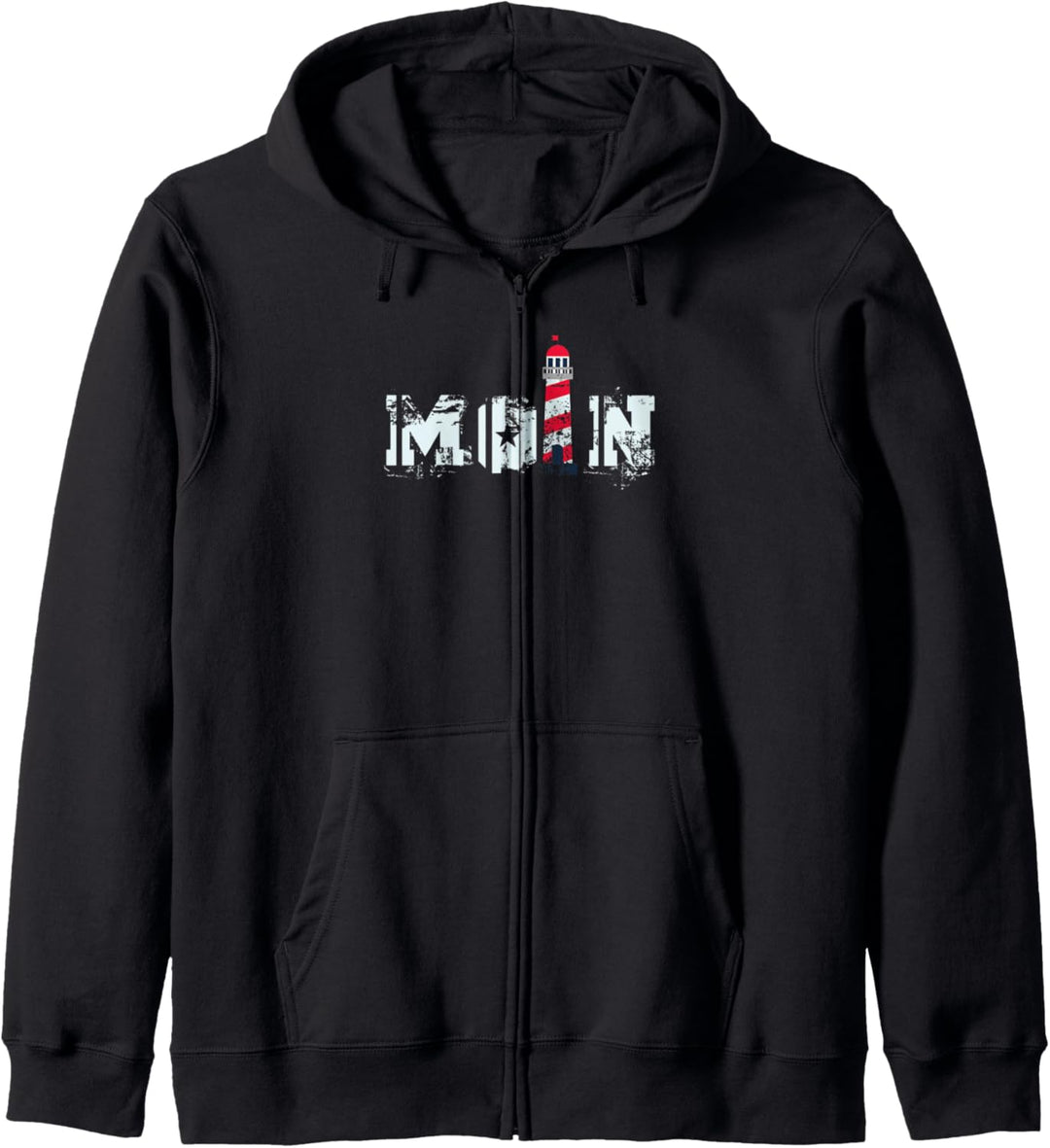 Moin Moin Leuchtturm Geschenk Norden Meer Urlaub Kapuzenjacke