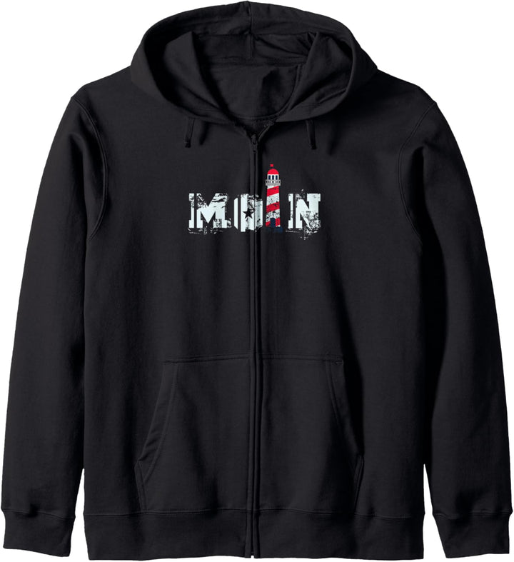 Moin Moin Leuchtturm Geschenk Norden Meer Urlaub Kapuzenjacke