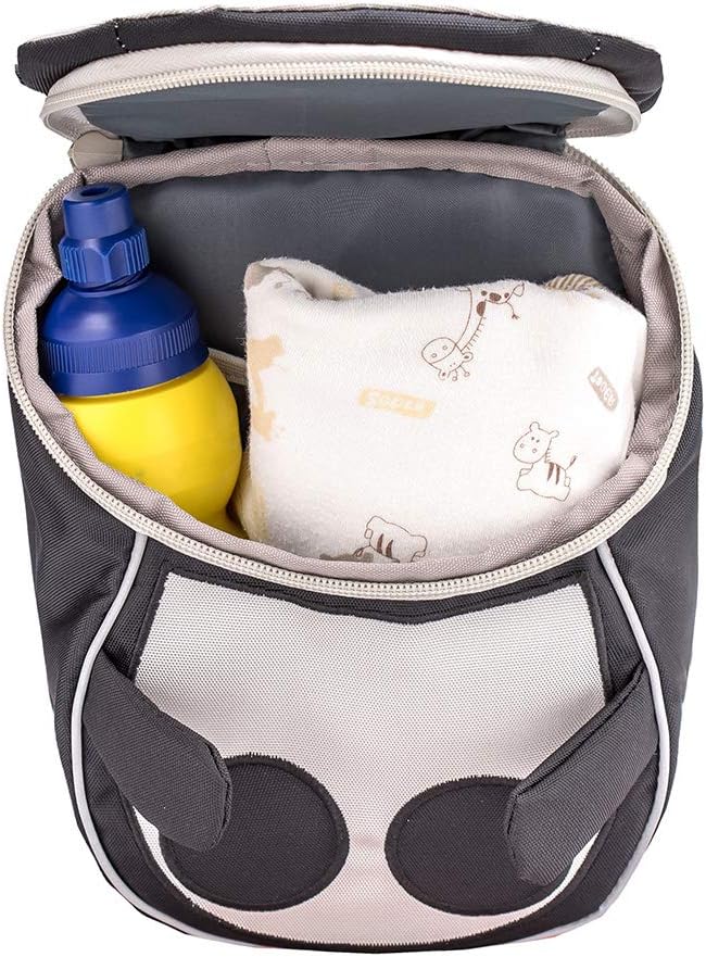 Belmil Kindergartenrucksack mit Brustgurt und Namensschild für 1-3 Jährige/Jungen - Mädchen / 4 L/Gr