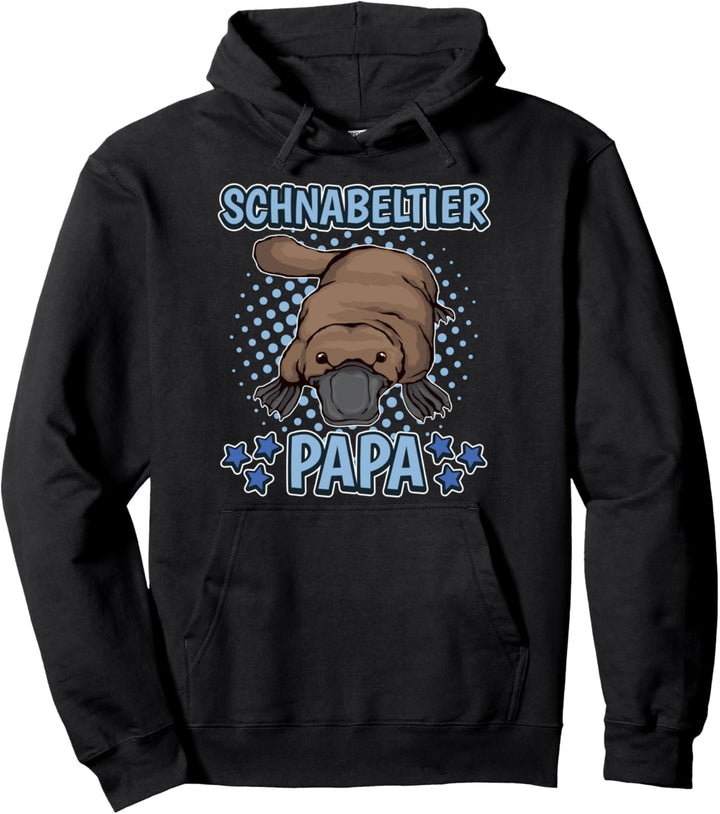 Herren Schnabeltier Papa Vater Vatertag Schnabeltiere Pullover Hoodie