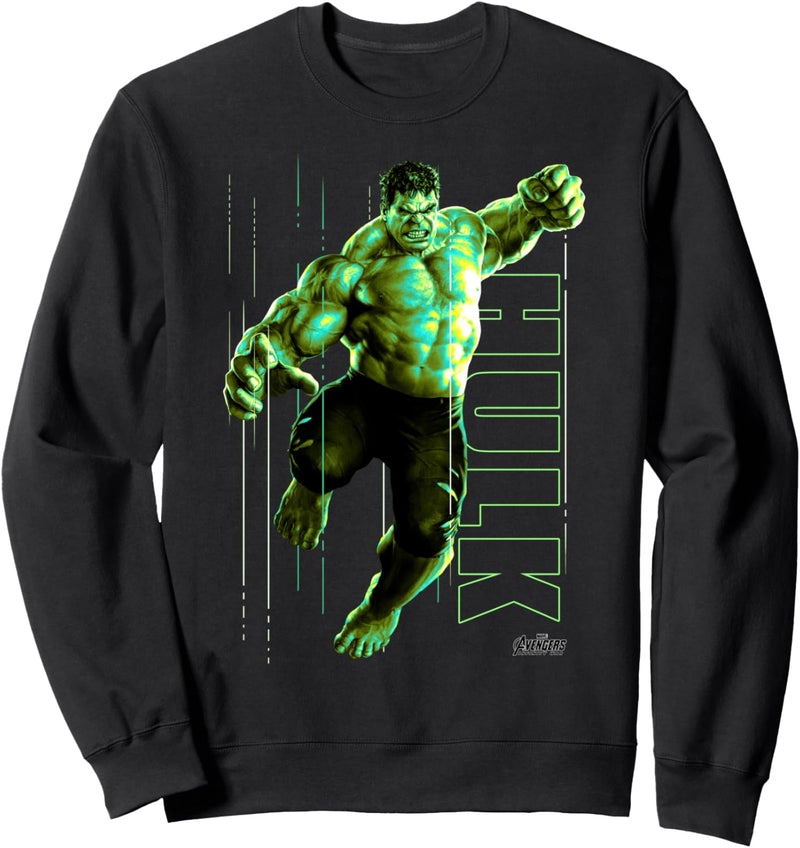 Marvel Infinity War Incredible Hulk Jump Smash Sweatshirt