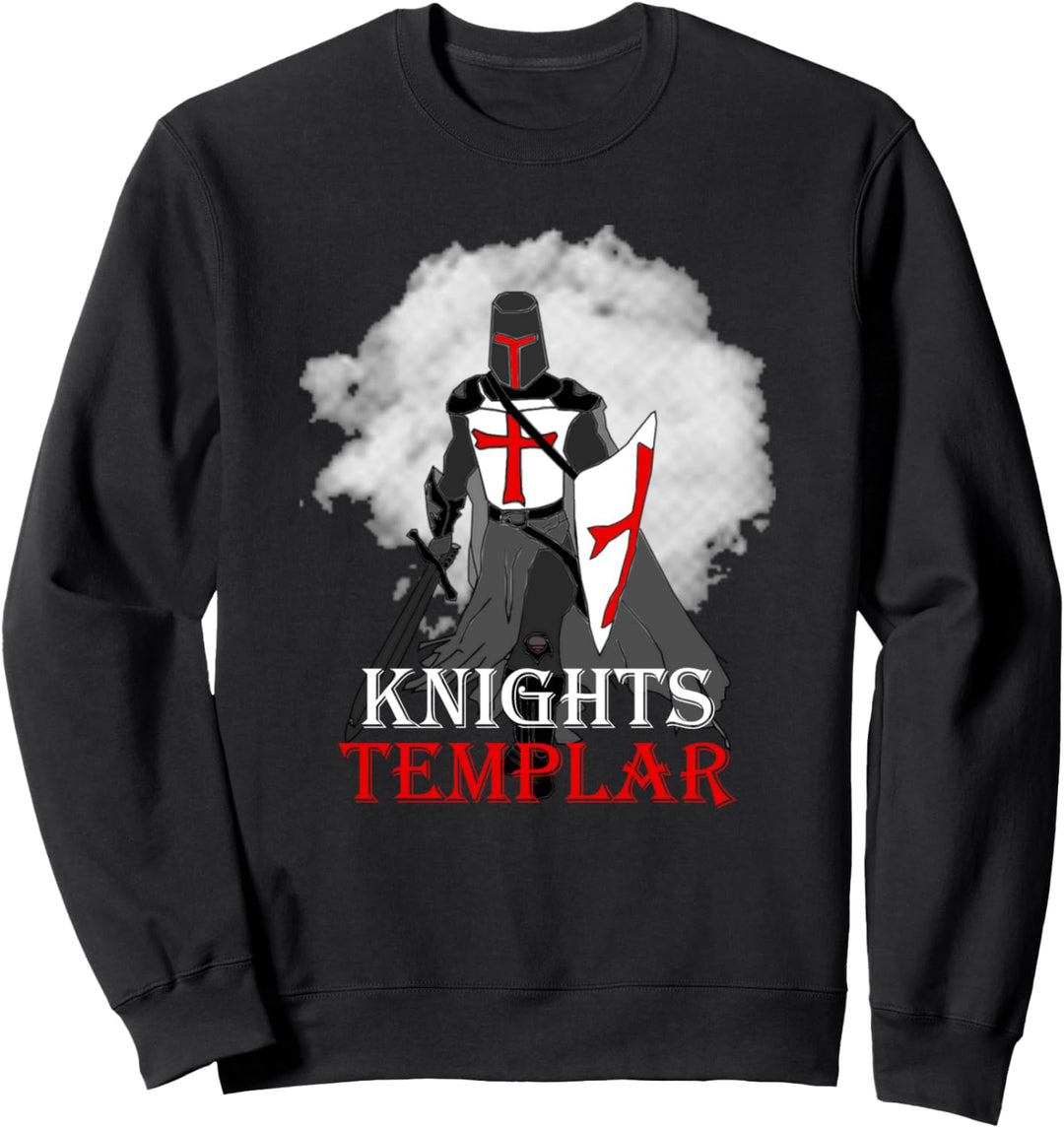 Ring Tempelritter Kreuzritter Kreuz Mittelalter Ordnung Schatzring Sweatshirt