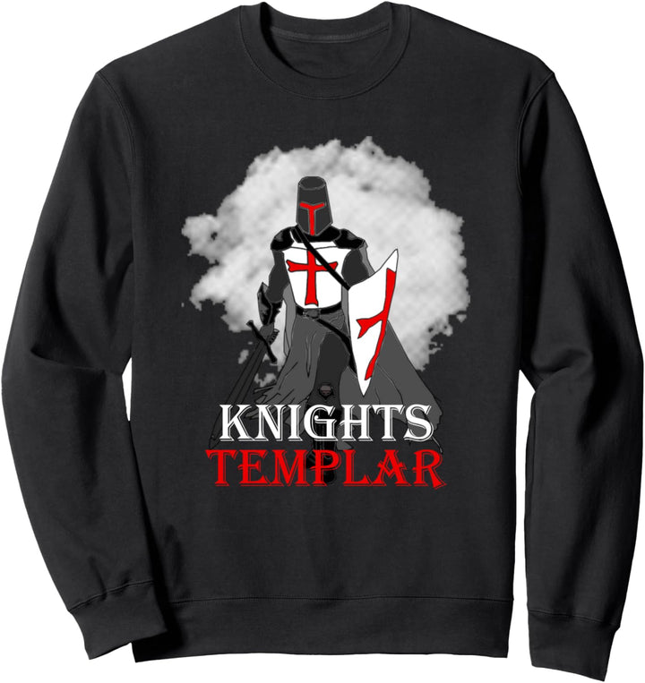 Ring Tempelritter Kreuzritter Kreuz Mittelalter Ordnung Schatzring Sweatshirt
