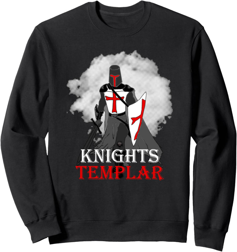 Ring Tempelritter Kreuzritter Kreuz Mittelalter Ordnung Schatzring Sweatshirt