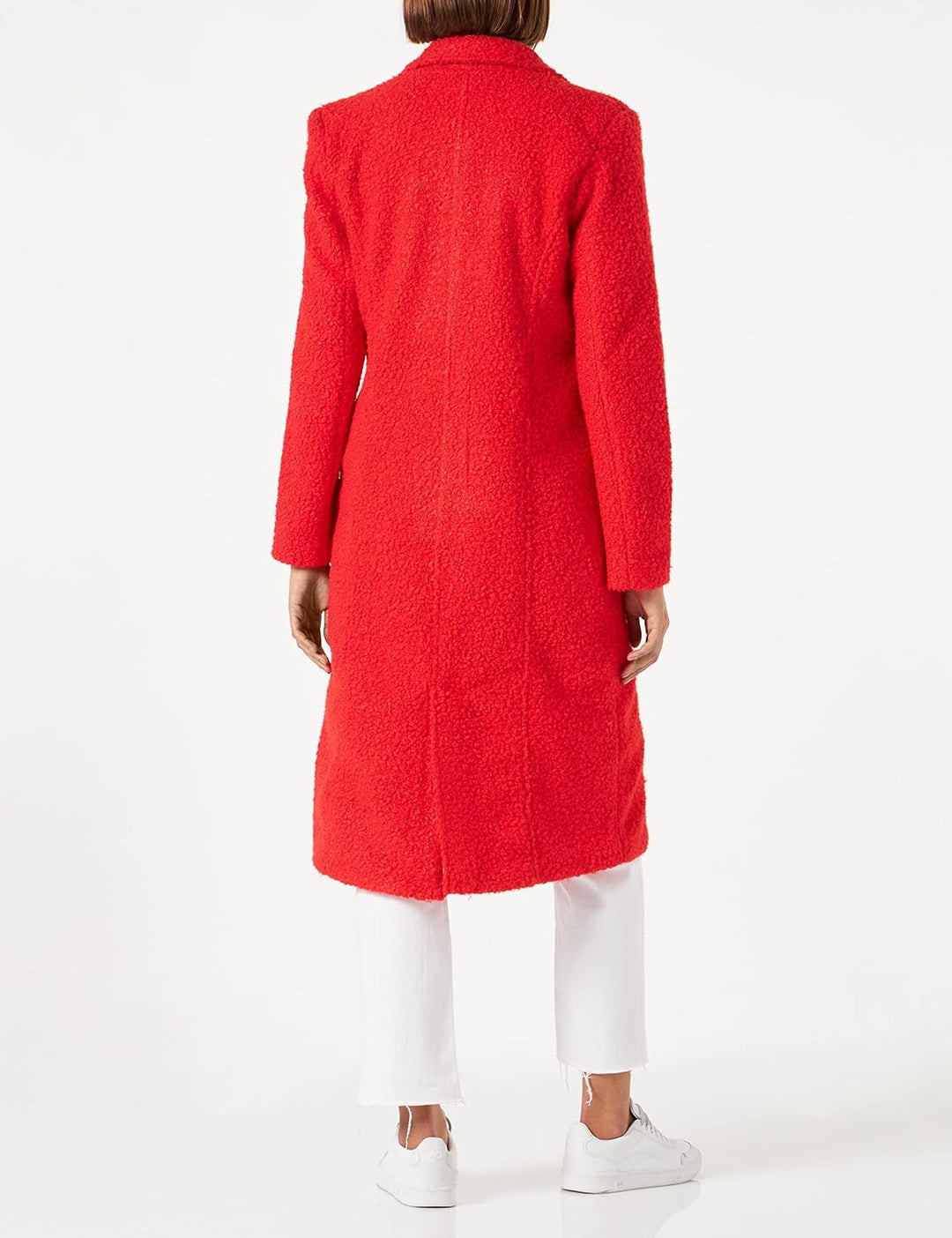 ONLY Damen Onlpiper Coat Cc Otw Jacke S Red Alert, S Red Alert