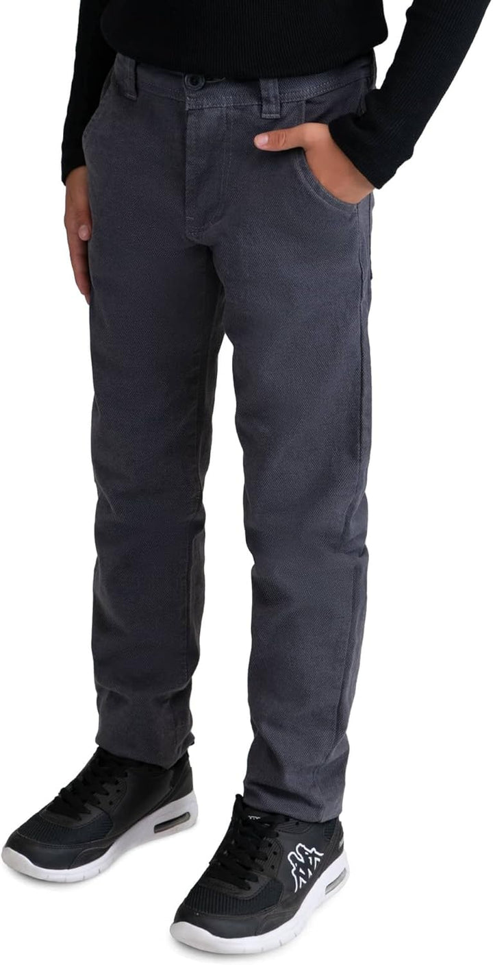 BEZLIT Jungen Chino Hose Stretch 30315 104 Anthrazit, 104 Anthrazit