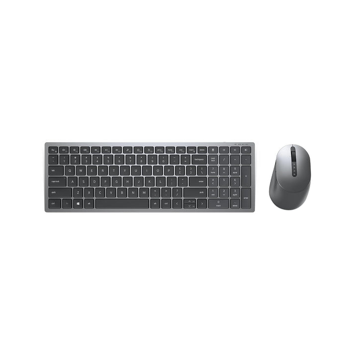 Dell KM7120W, Wireless, Multimedia, Tastatur und Maus Set, US International (QWERTY), schwarz