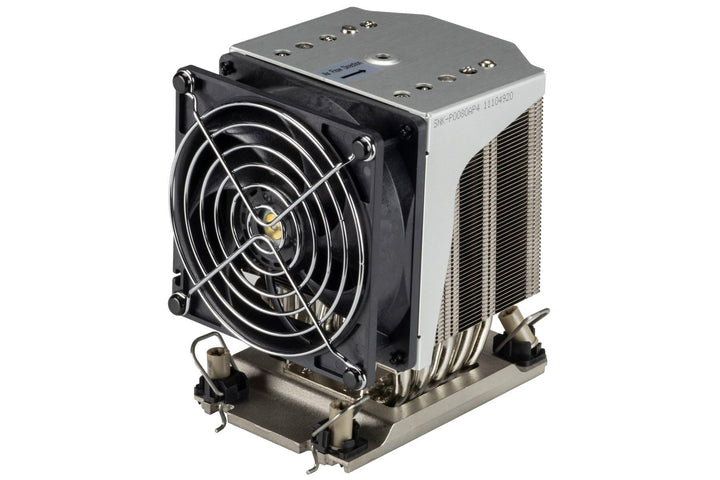 Supermicro SNK-P0080AP4 Computer Cooling System Processor Air Cooler 9.2 cm Black Stainless Steel