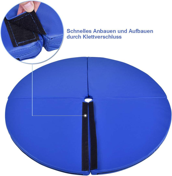 DREAMADE Stangentanz Schutzmatte Pole, Pole Dance Matte, Pole Matte Crashmatte, Sicherheitsmatte Fal