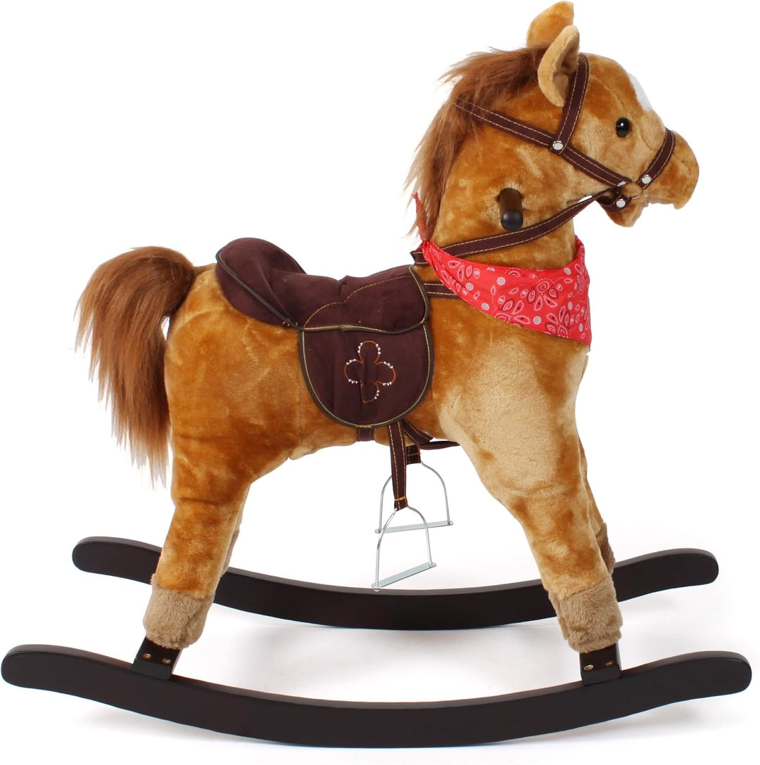 Bayer Chic 2000 - Schaukelpferd Cowboy, Schaukeltier, braun