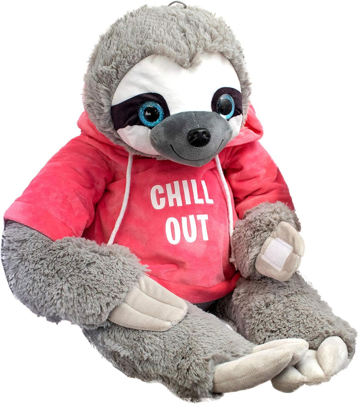 Joy Toy Cooly, das Faultier mit T-Shirt 45 cm