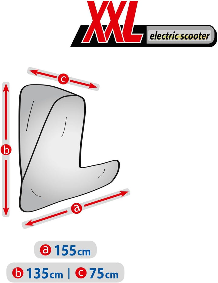 Saferide Elektroroller Abdeckung Wasserdicht Elektromobil Abdeckplane Schutzhülle Cover Scooter UV-b