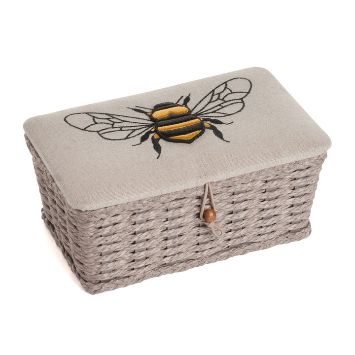 Sewing basket S Mez Crafts - Bee Leinen Biene, Leinen Biene