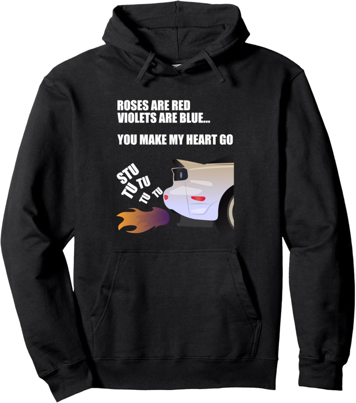 Roses are Red Violets are blue Stututu stutututu Pullover Hoodie