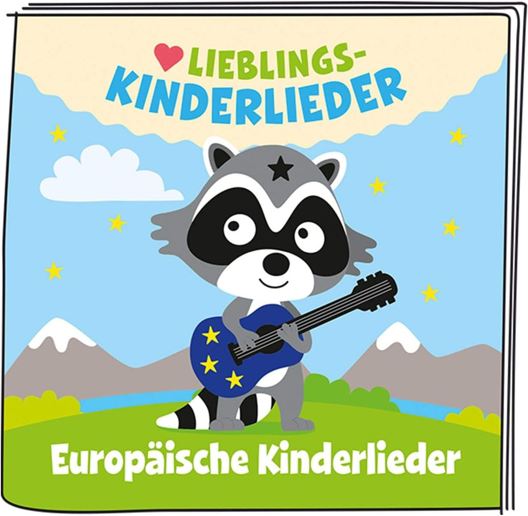 tonies Hörfigur für Toniebox, Lieblings-Kinderlieder – Europäische Kinderlieder, Hörspiel für Kinder