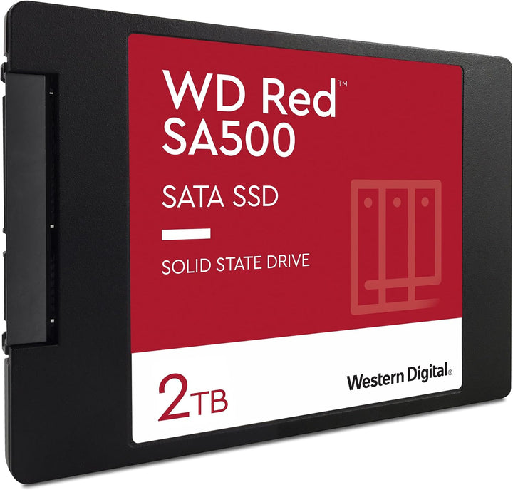 WD Red interne Festplatte 2 TB (3,5 Zoll, NAS Festplatte, 5.400U/min, SATA 6 Gbit/s, NASware-Technol