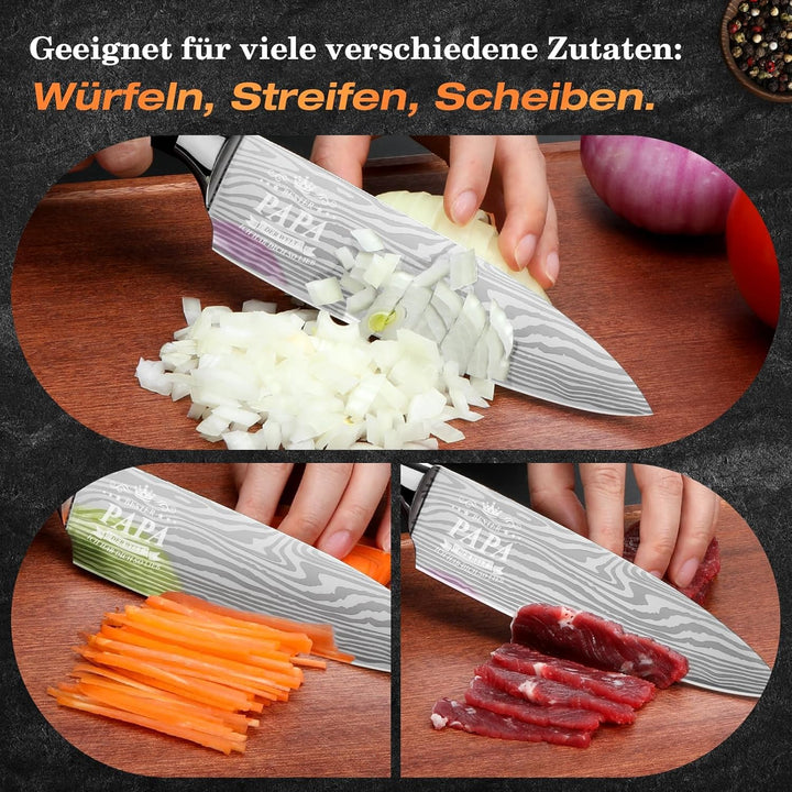 Chipate Vatertagsgeschenk für Papa, Küchenmesser Papa Geschenk, Geschenk Vatertag, Geschenke für Pap