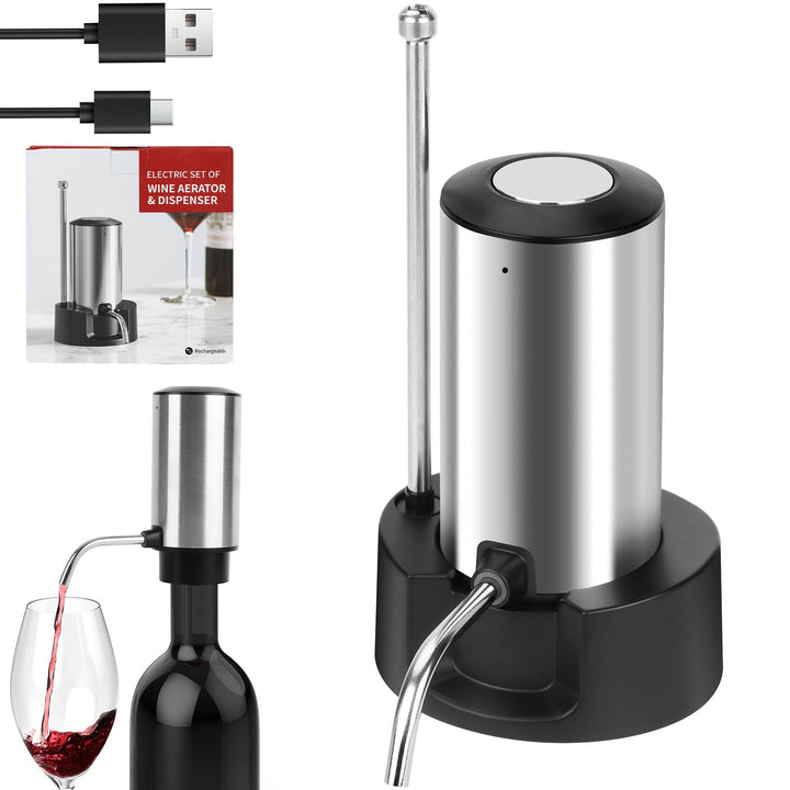 Elektrischer Wein dekanter, Dekanter Rotwein, Elektrischer Ausgiesser, Elektrischer Weindekanter, Wi