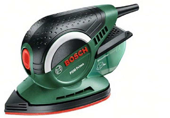 Bosch Multischleifer PSM Primo (1 Schleifpapier K 80, Karton (50 W, Schwingzahl 24.000 min-1, Schwin