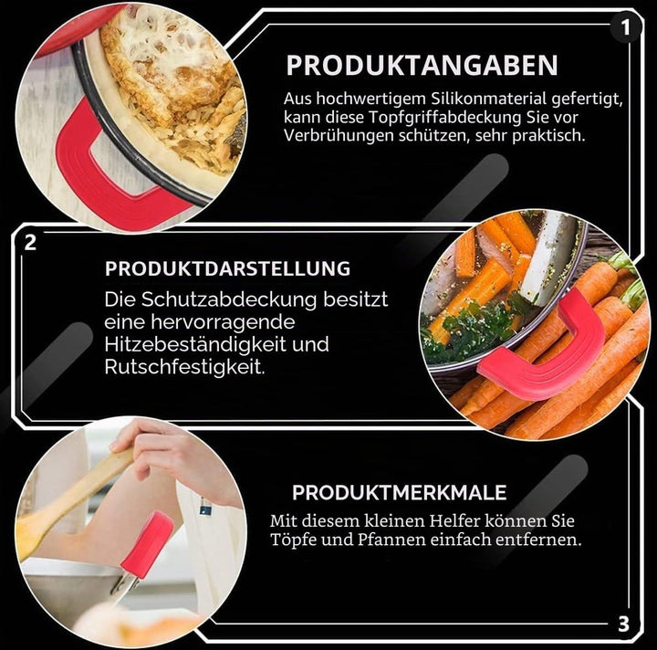 Royal Swiss® Induktionskochtopf – Induktionspfanne mit abnehmbaren Griffen – Ø 28 cm/10.5 Liter – Su