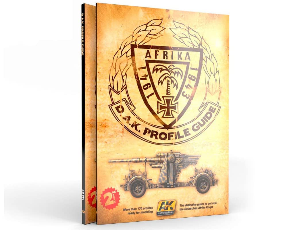 AK Interactive Book - D.A.K. Colors Profile Guide - (AKBOOK271)