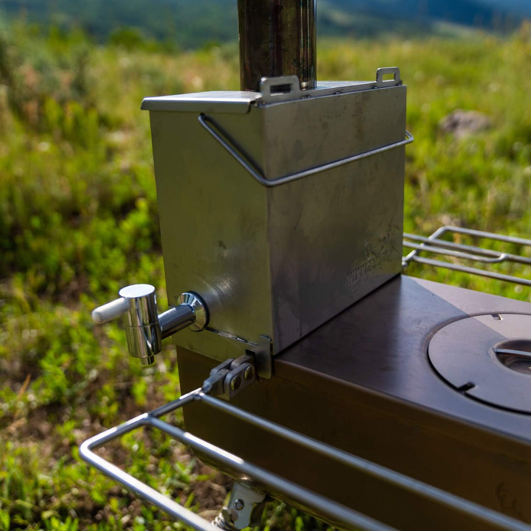 Winnerwell Water Tank Medium | Kompatibel mit mittelgrossen Kaminöfen | Haltbarer Edelstahl 304