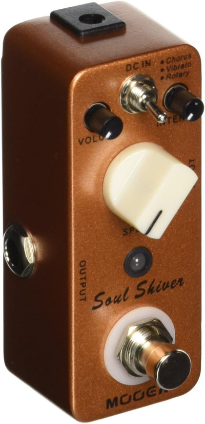 Mooer Soul Shiver - Chorus/Vibrato/Vibe Pedal Soul Shiver Multi-Modulation, Soul Shiver Multi-Modula