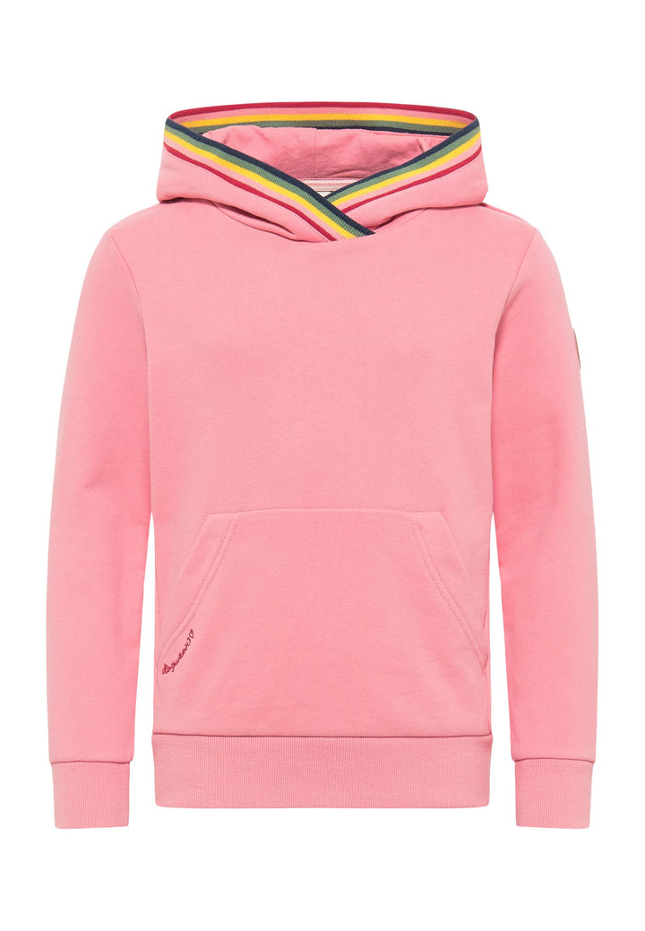 Ragwear Madlenka Mädchen Sweatshirt Sweater Pullover mit Kapuze Kapuzenpullover in sommerlichen Farb