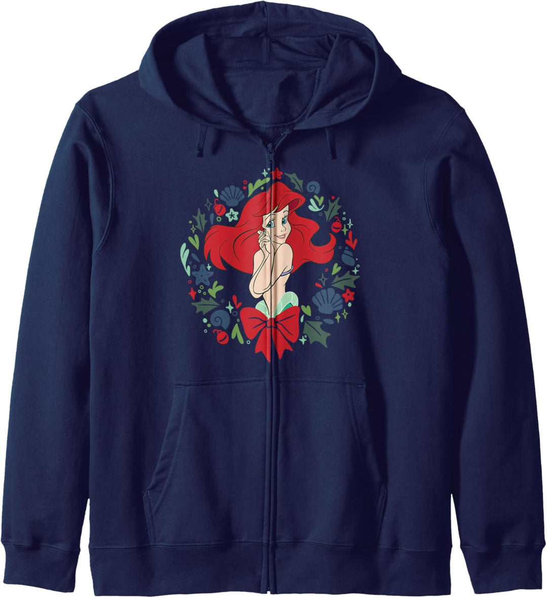 Disney The Little Mermaid Ariel Seashell Wreath Kapuzenjacke