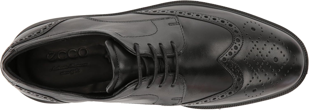 Ecco Herren Lisbon Brogues, Schwarz (Black 1001), 46 EU