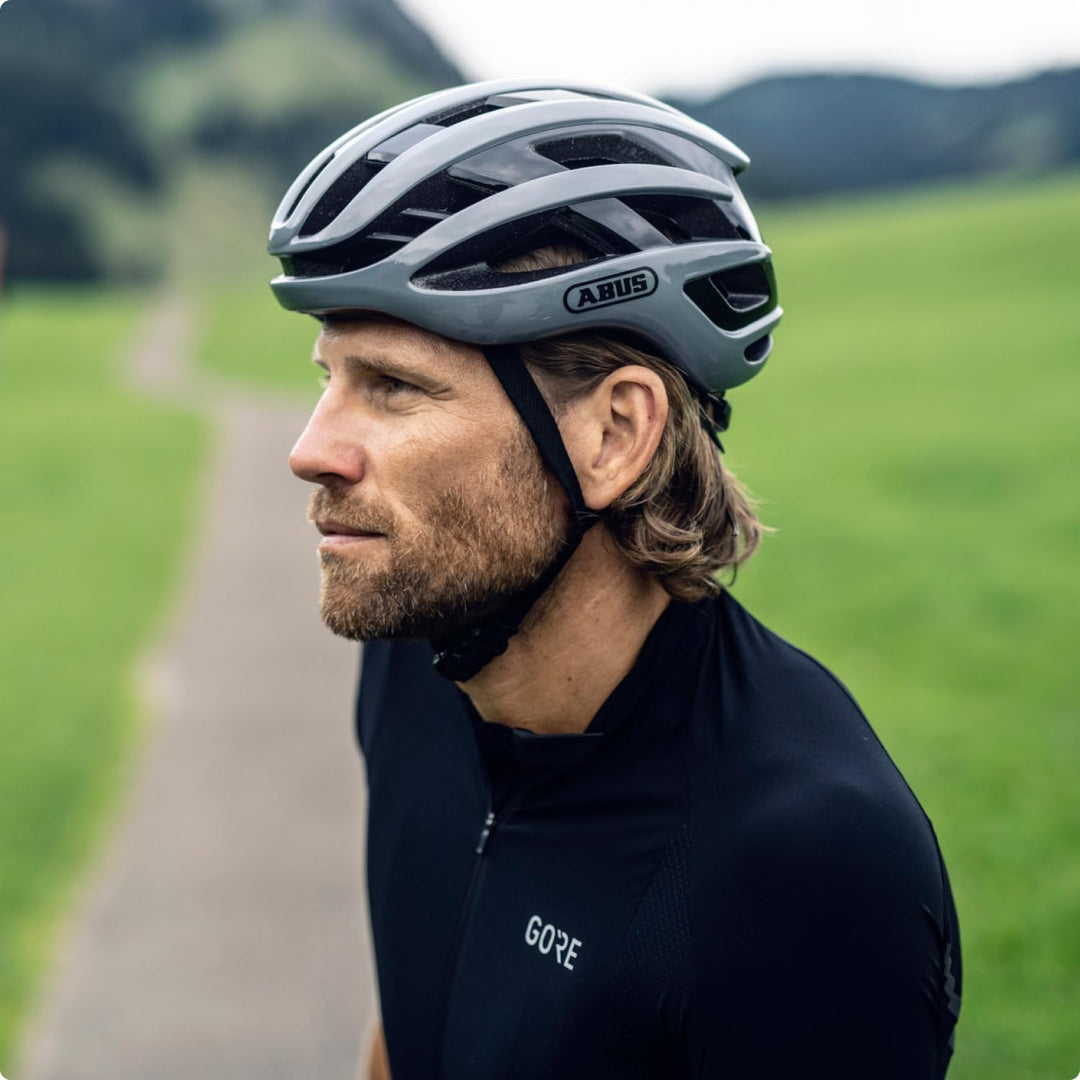 ABUS Rennradhelm AirBreaker - High-End Fahrradhelm für den professionellen Radsport - für Jugendlich