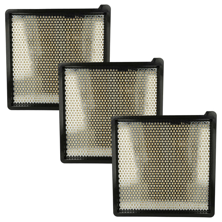 vhbw 3x Flachfaltenfilter kompatibel mit Kärcher KM 75/40 WG, KM 75/40 W Bp Pack Scheuersaugmaschine