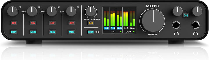MOTU M6 USB-C Audio Interface - USB Audio Interface