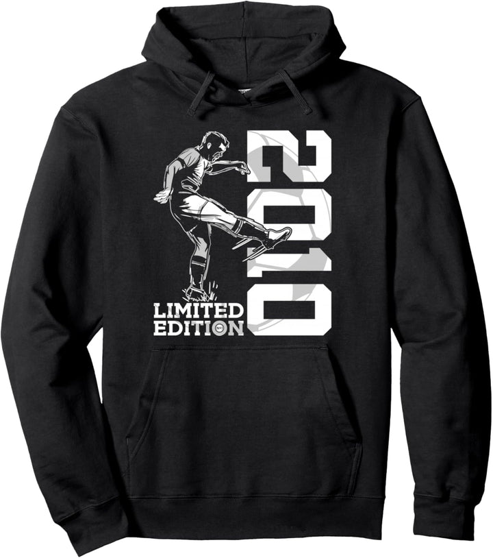 LIMITED EDITION 2010 14 JAHRE FUSSBALL 14. GEBURTSTAG Pullover Hoodie