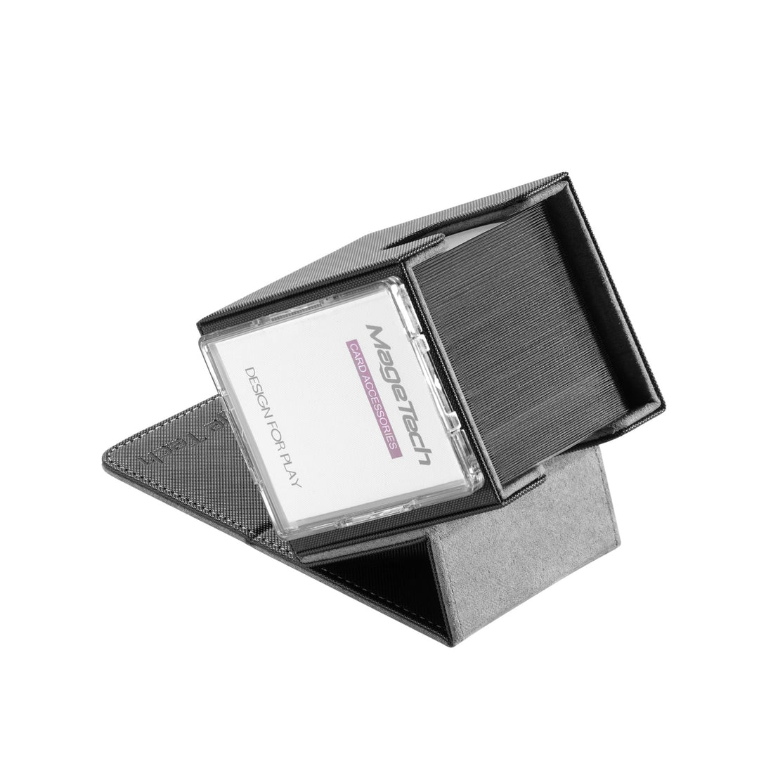 Mage Tech Adventurer [Hero] Modulare Deckbox - passt für 99 doppelt gesleevte Karten - Avatar-Halter