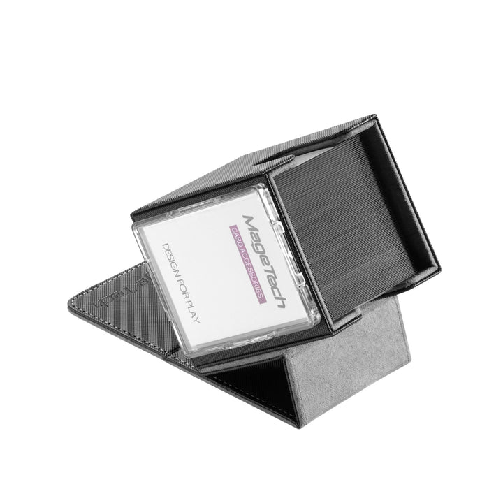 Mage Tech Adventurer [Hero] Modulare Deckbox - passt für 99 doppelt gesleevte Karten - Avatar-Halter