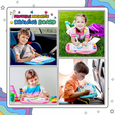 Zaubertafel,Spielzeug ab 2 3 Jahre Junge Magnetische Maltafel Geschenk Junge 1-3 Jahre Magnettafel K