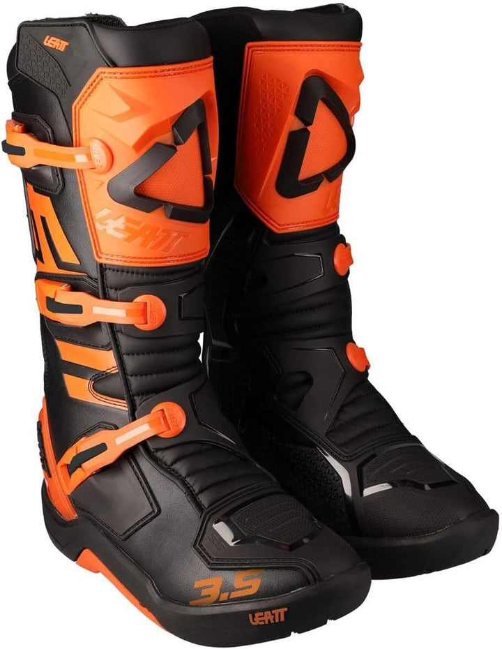Leatt Unisex Motorradstiefel 47 EU Weiss, 47 EU Weiss
