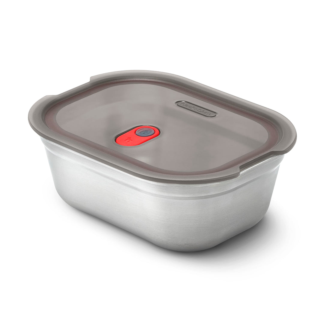 BLACK + BLUM - Lunchbox - Mikrowellengeeignete Edelstahl-Lunchbox ohne Kunststoff mit auslaufsichere