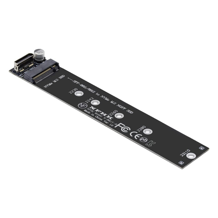 Cablecc Oculink SFF-8612 SFF-8611 auf M.2 Kit NGFF M-Key auf NVME PCIe SSD 2280 22110mm Adapter für