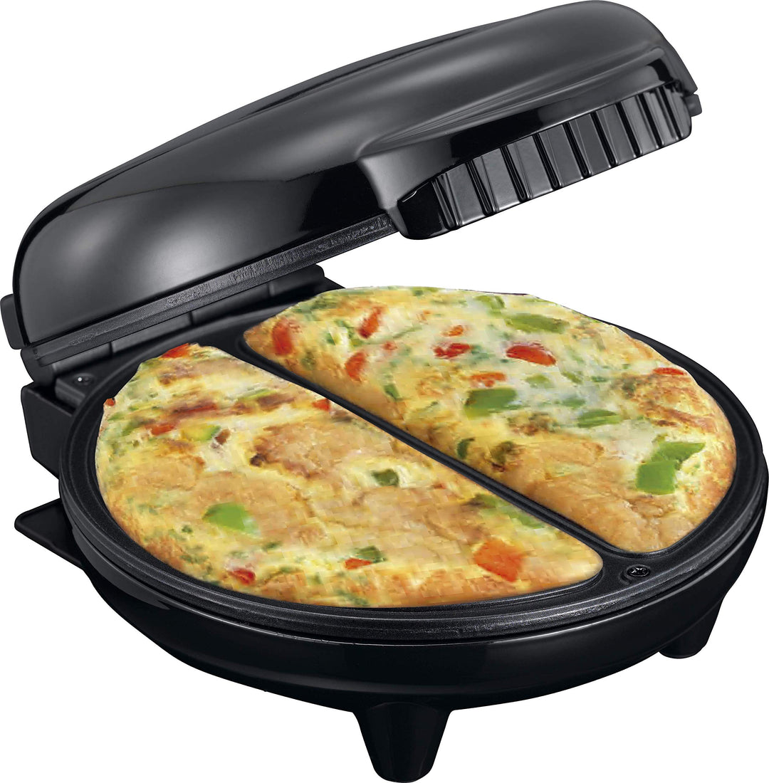 MELISSA 16250086 Omlett Maker Kontaktgrill-750 Watt Omeletts schnell, einfach und ohne Anhaften zube