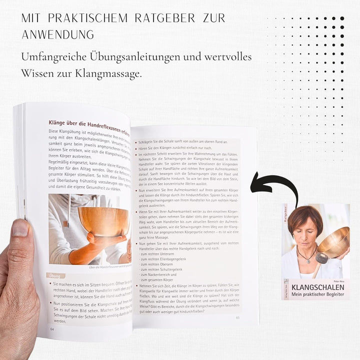 Peter Hess Klangschalen Set - Therapieklansgchalen Einsteiger Set bestehend aus Premium Universalsch